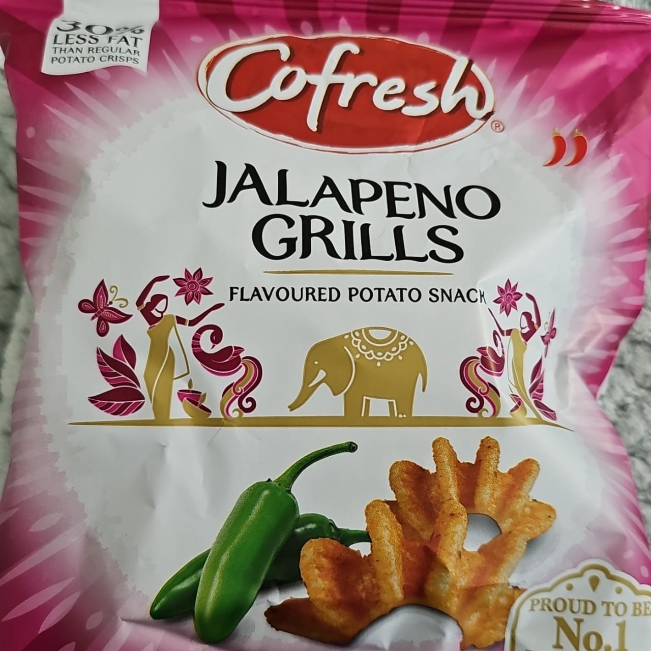 Fotografie - Jalapeno grills flavoured potato snack Cofresh