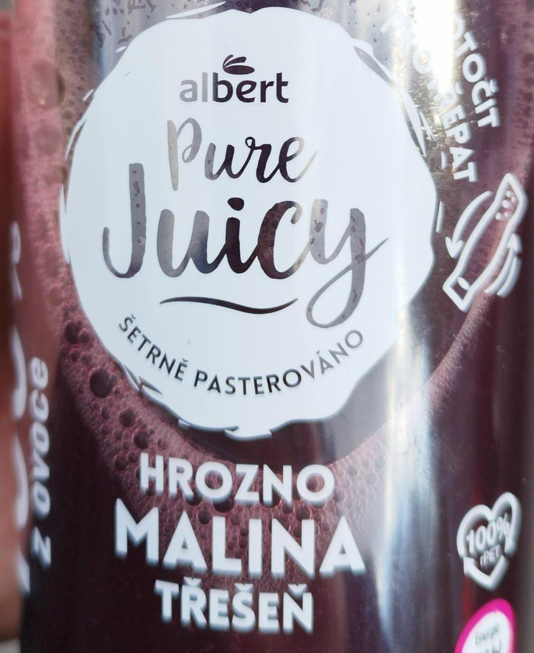 Fotografie - Pure Juicy Hrozno Malina Třešeň Albert