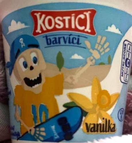 Fotografie - Kostíci barvíci vanilka Danone