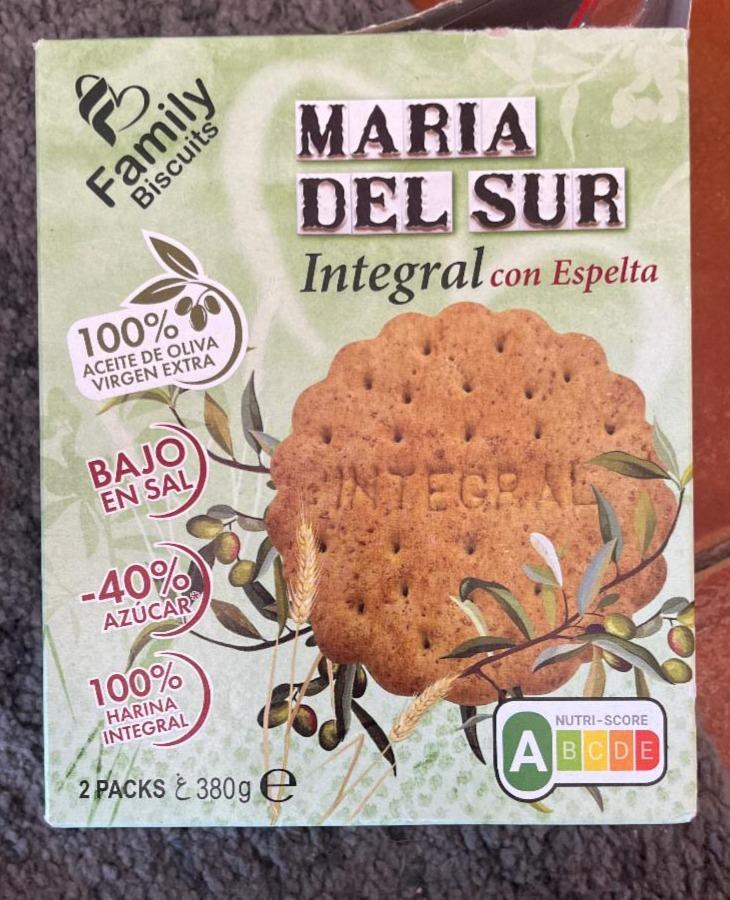 Fotografie - María del sur integral con espelta Family Biscuits