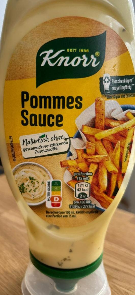 Fotografie - Pommes sauce Knorr