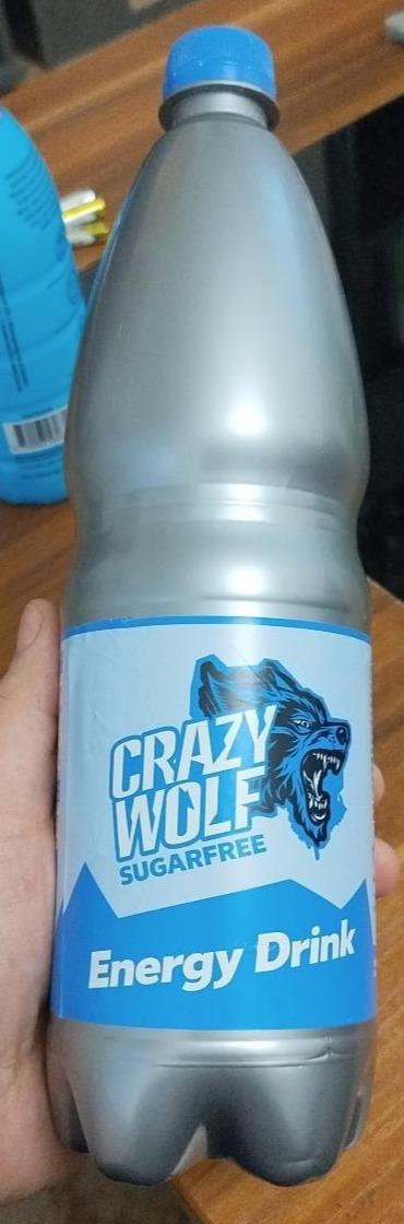 Fotografie - Energy drink sugarfree Crazy Wolf