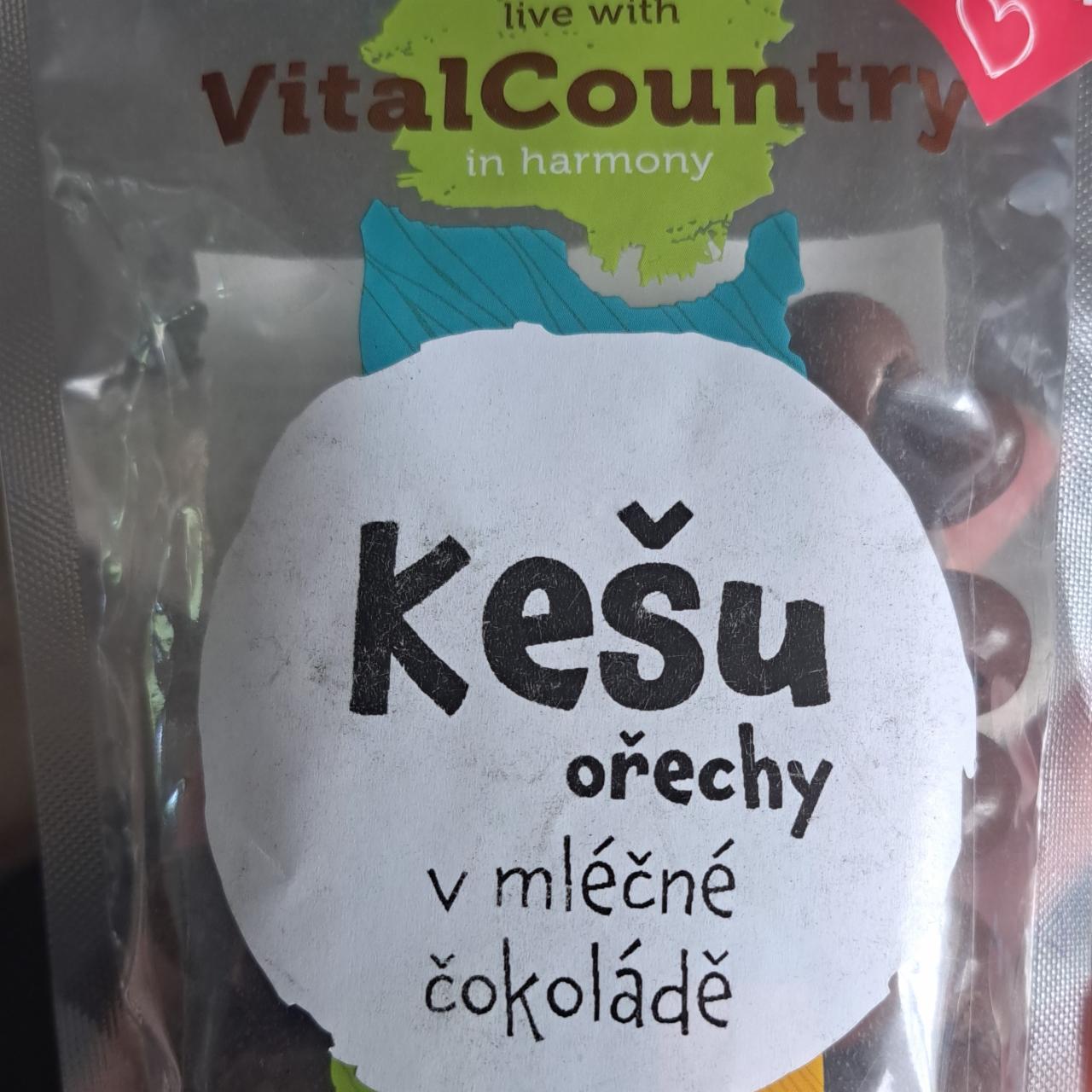 Fotografie - Kešu ořechy v mléčné čokoládě VitalCountry