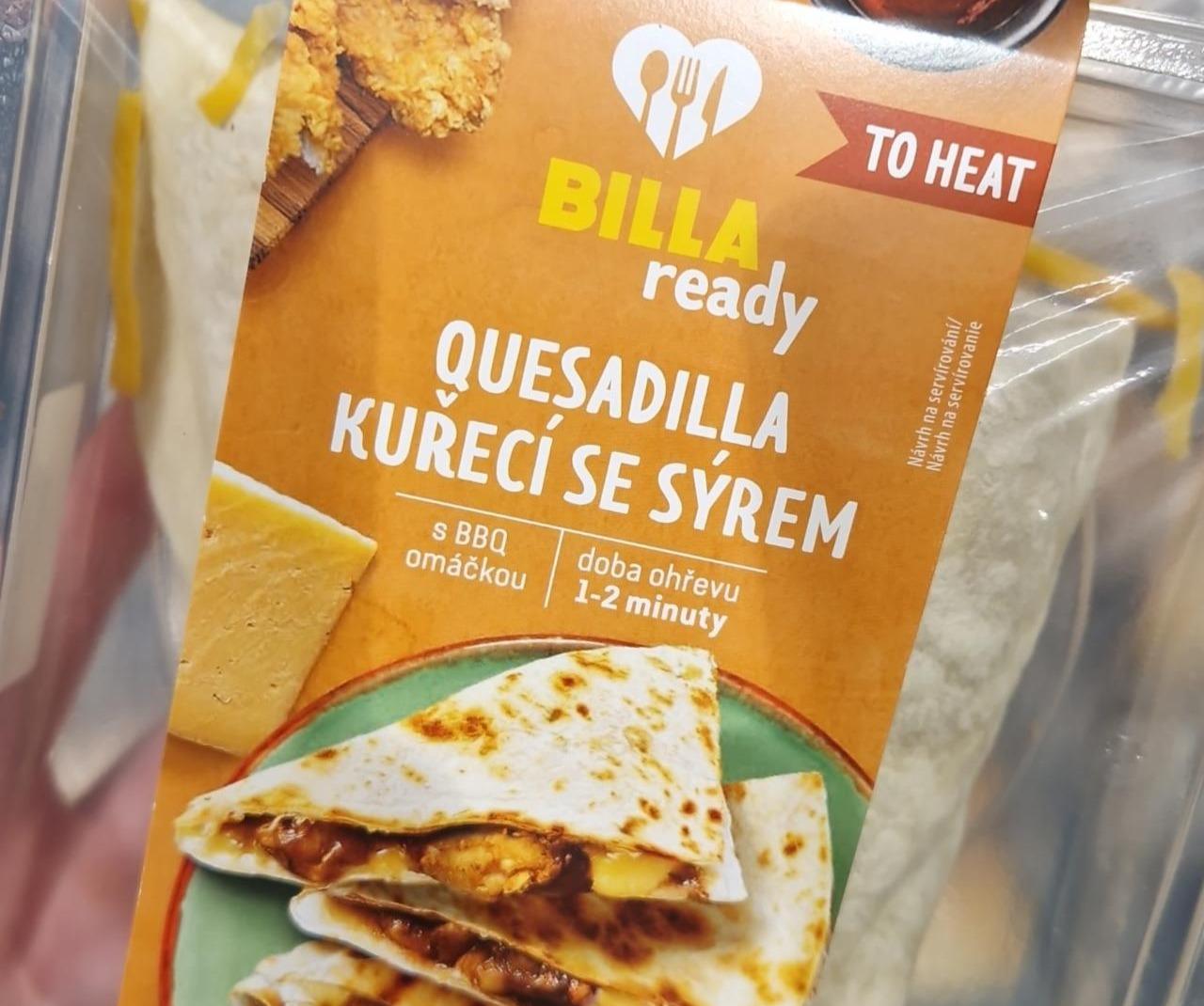 Fotografie - Quesadilla kuřecí se sýrem Billa ready