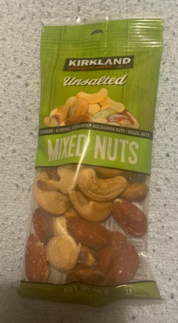 Fotografie - Mixed nuts unsalted Kirkland