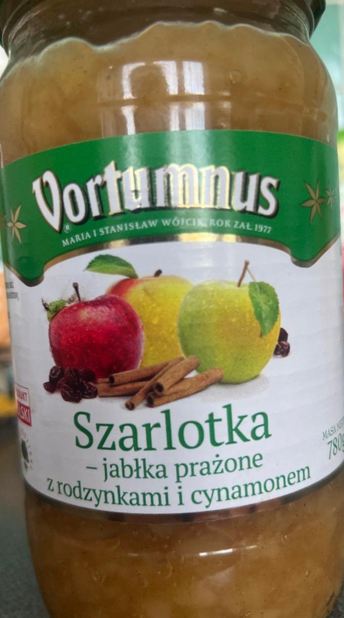 Fotografie - Szarlotka jabłka prażone z rodzynkami i cynamonem Vortumnus