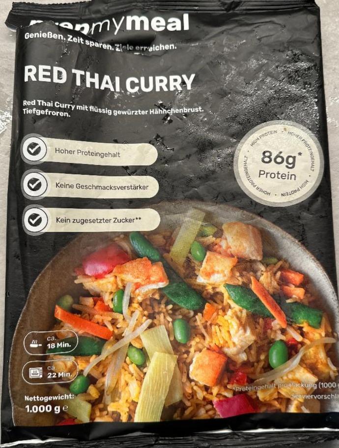 Fotografie - Red thai curry PrepMyMeal