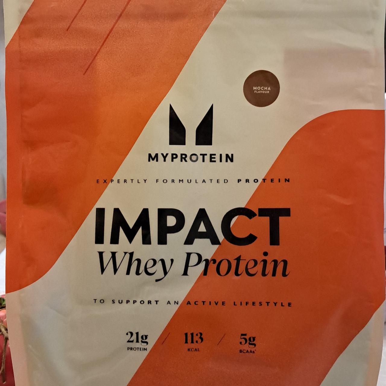 Fotografie - Impact Whey Mocha MyProtein