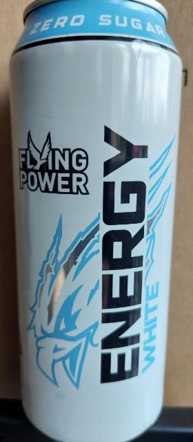Fotografie - Energy white zero sugar Flying power