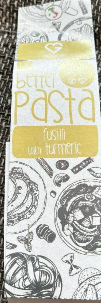 Fotografie - Better pasta fusilli with tumeric Goodie