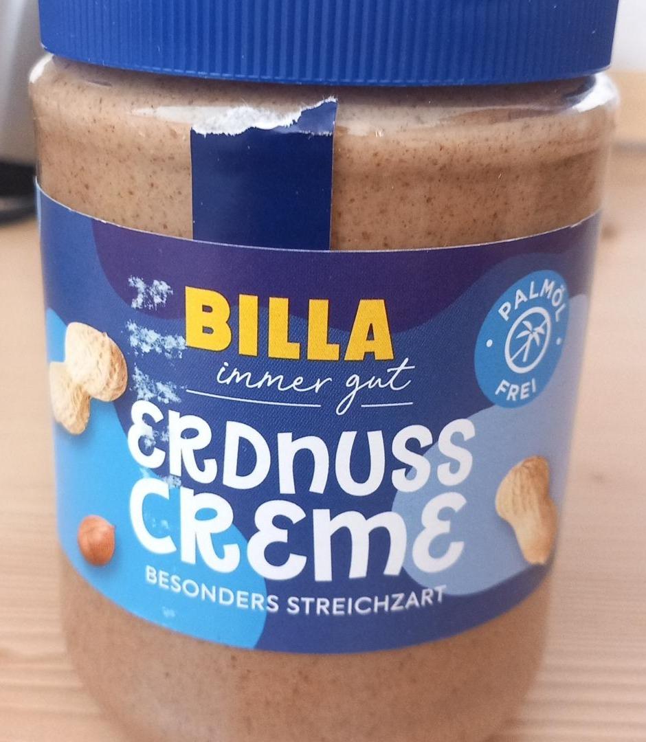 Fotografie - Erdnuss creme Billa immer gut