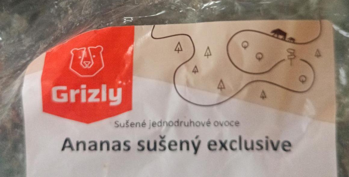 Fotografie - Ananas sušený exclusive Grizly