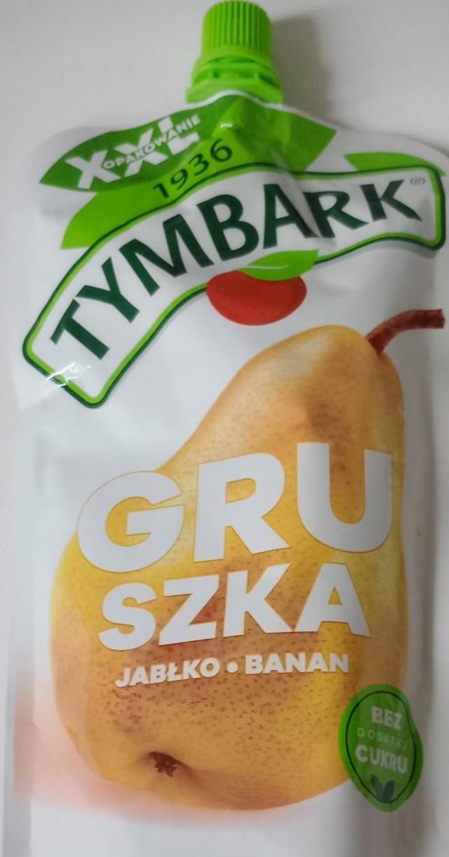 Fotografie - Mus Gruszka Jabłko Banan bez dodatku cukru Tymbark