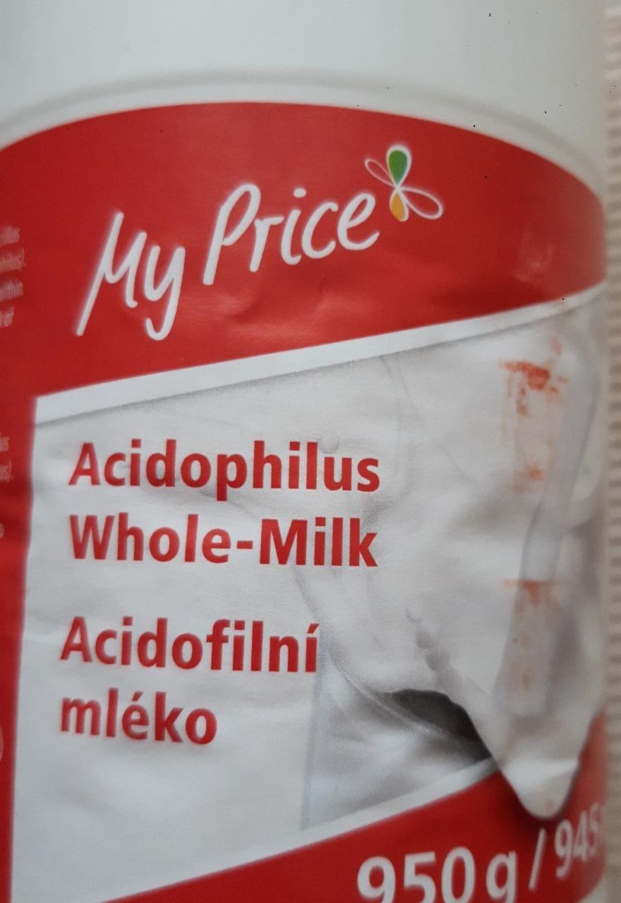 Fotografie - Acidofilní mléko My Price