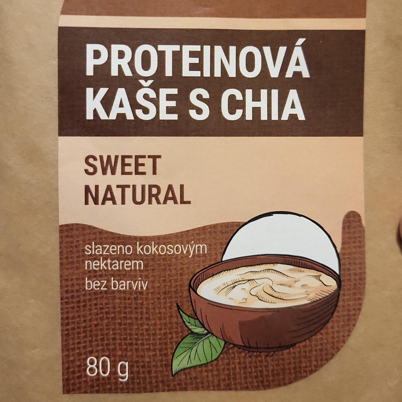 Fotografie - Proteinová kaše s chia sweet natural Protein & Co.