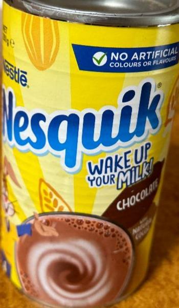 Fotografie - Nesquik wake up your milk chocolate Nestlé