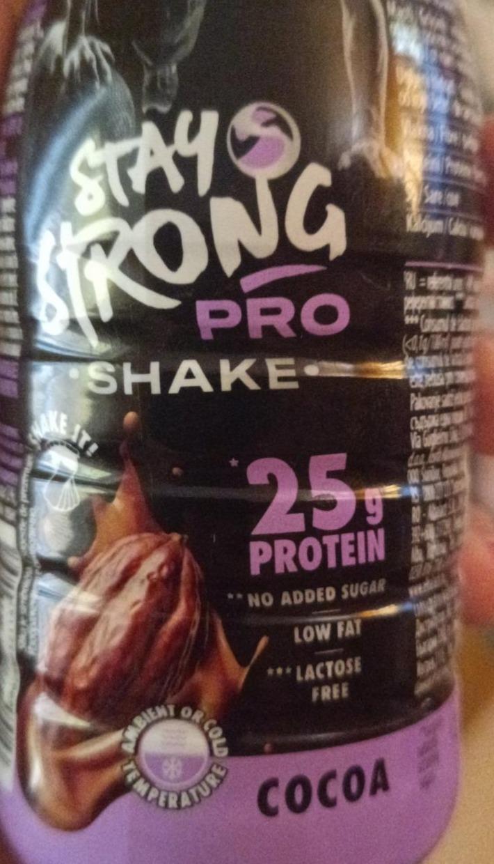 Fotografie - Pro shake cocoa Stay Strong