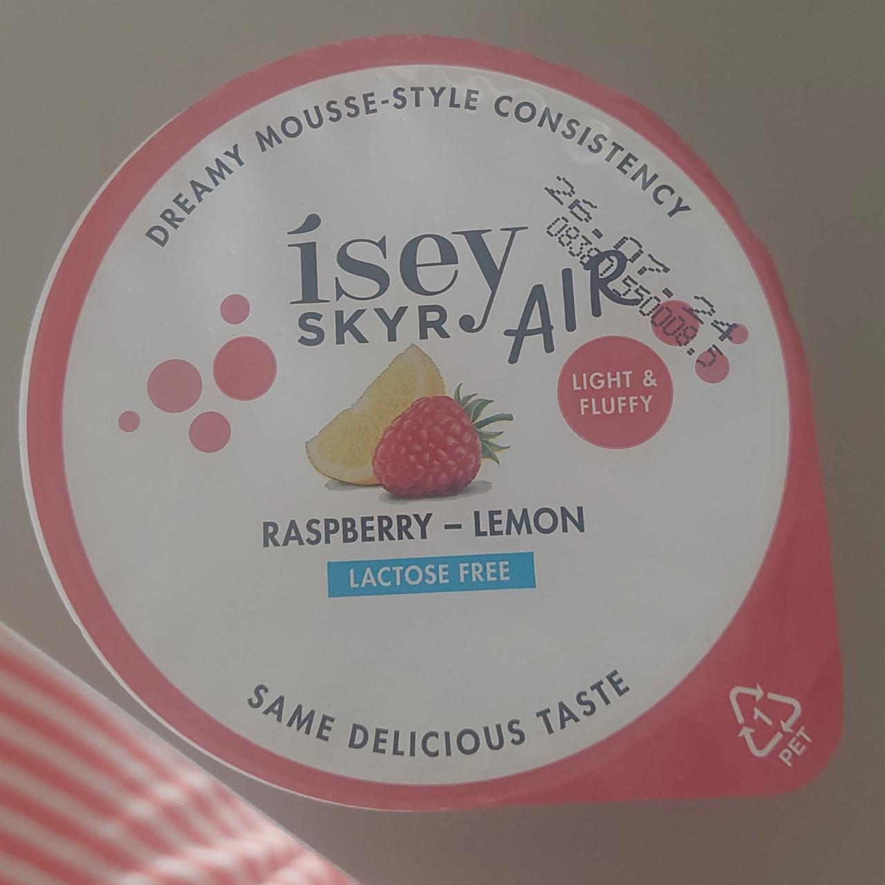 Fotografie - Air raspberry-lemon lactose free Ísey Skyr