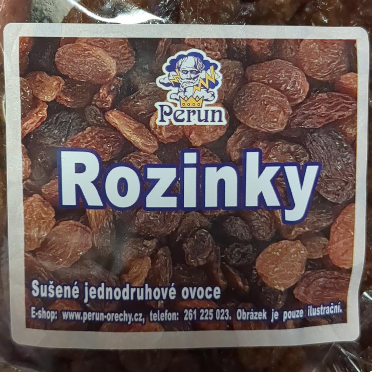 Fotografie - Rozinky Perun