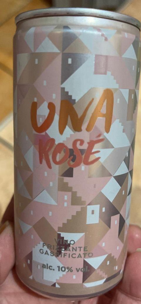 Fotografie - Rosé vino frizzante gassificato Una