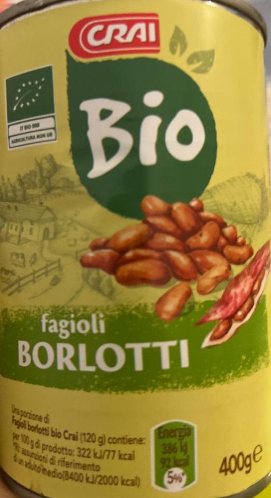 Fotografie - Bio fagioli borlotti crai