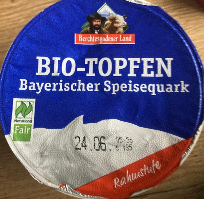 Fotografie - Bio-Topfen bayerischer speisequark rahmstufe Berchtesgadener Land