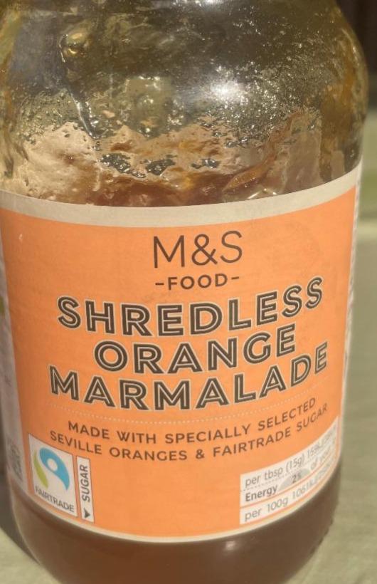 Fotografie - Shredless orange marmalade M&S Food