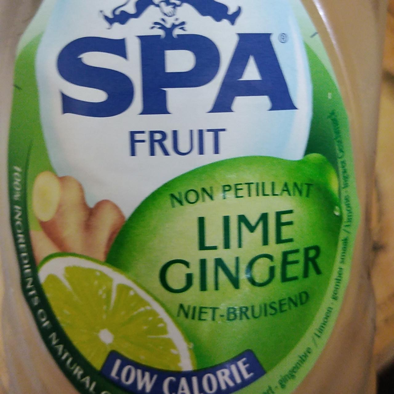 Fotografie - Fruit lime ginger SPA