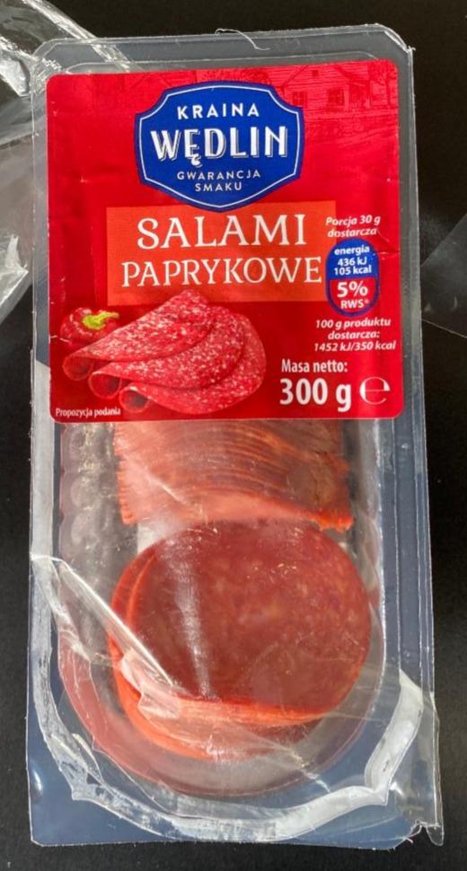 Fotografie - Salami paprykowe Kraina Wędlin