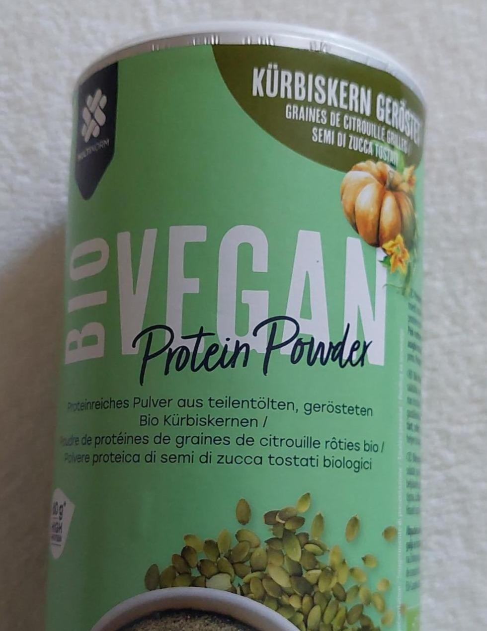 Fotografie - Bio vegan protein powder kürbiskern geröstet Multinorm