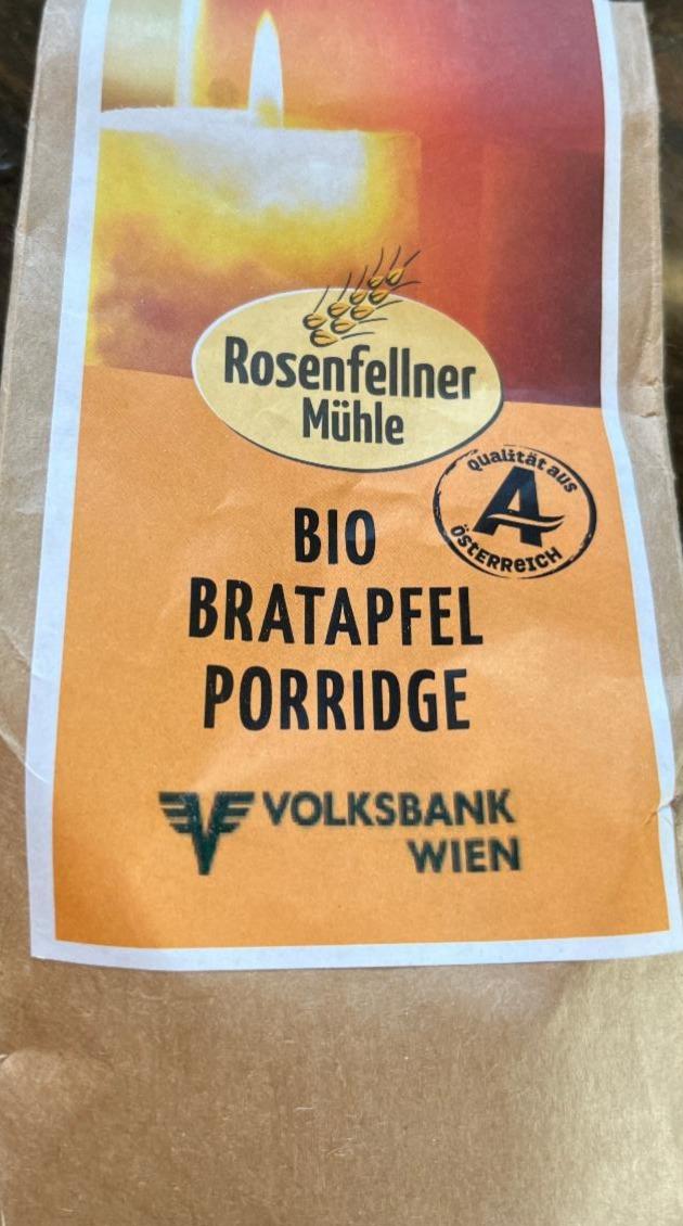 Fotografie - Bio bratspfel porridge Rosenfellner Mühle