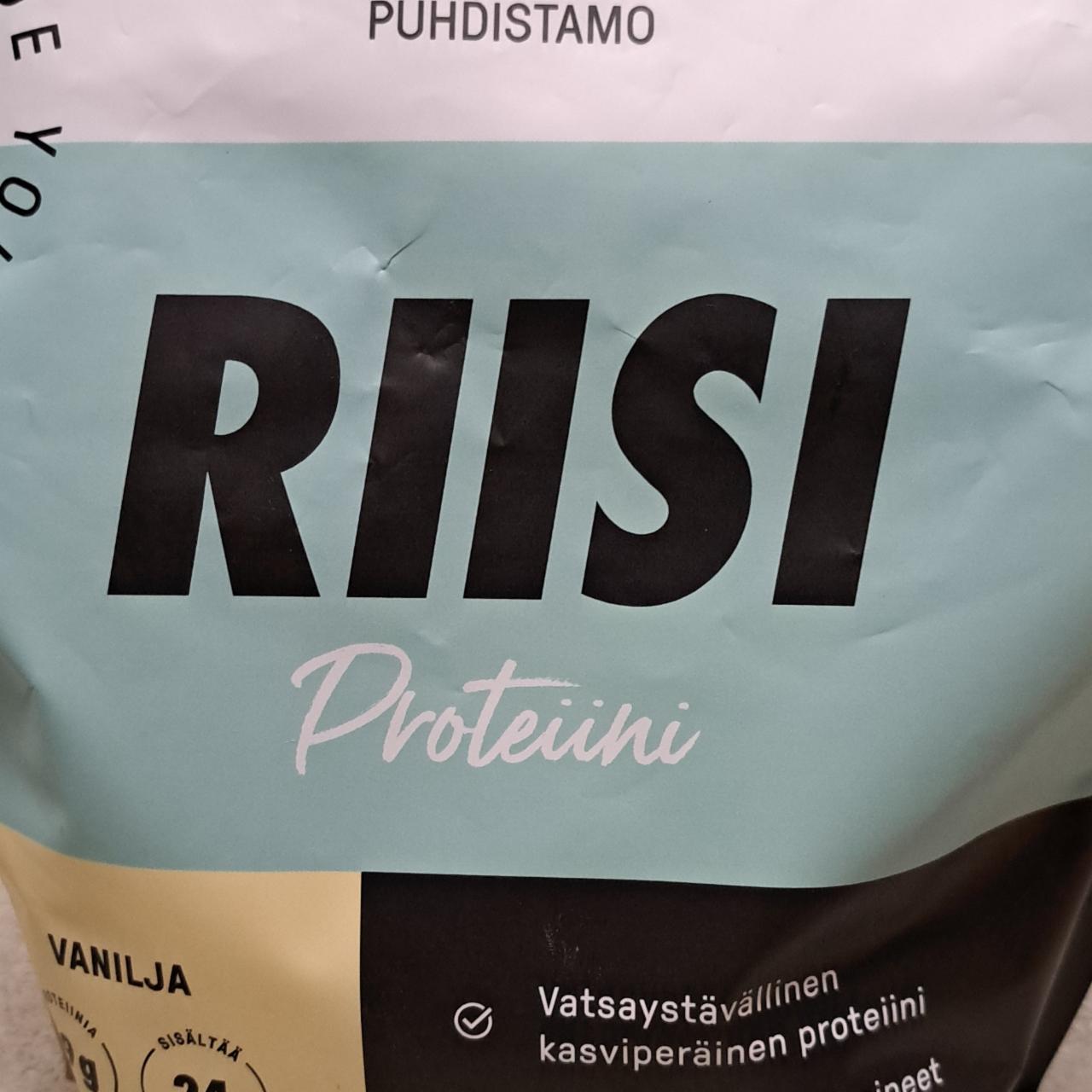 Fotografie - Riisi proteiini vanilja Puhdistamo