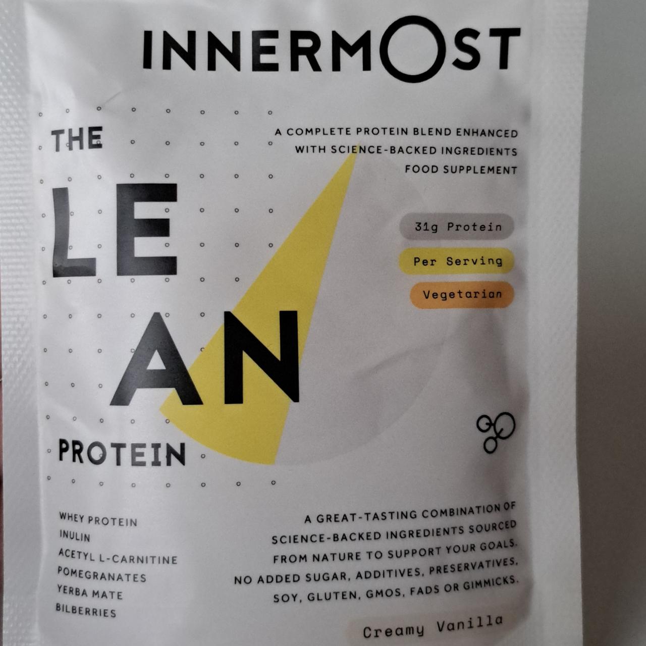 Fotografie - The lean protein creamy vanilla Innermost