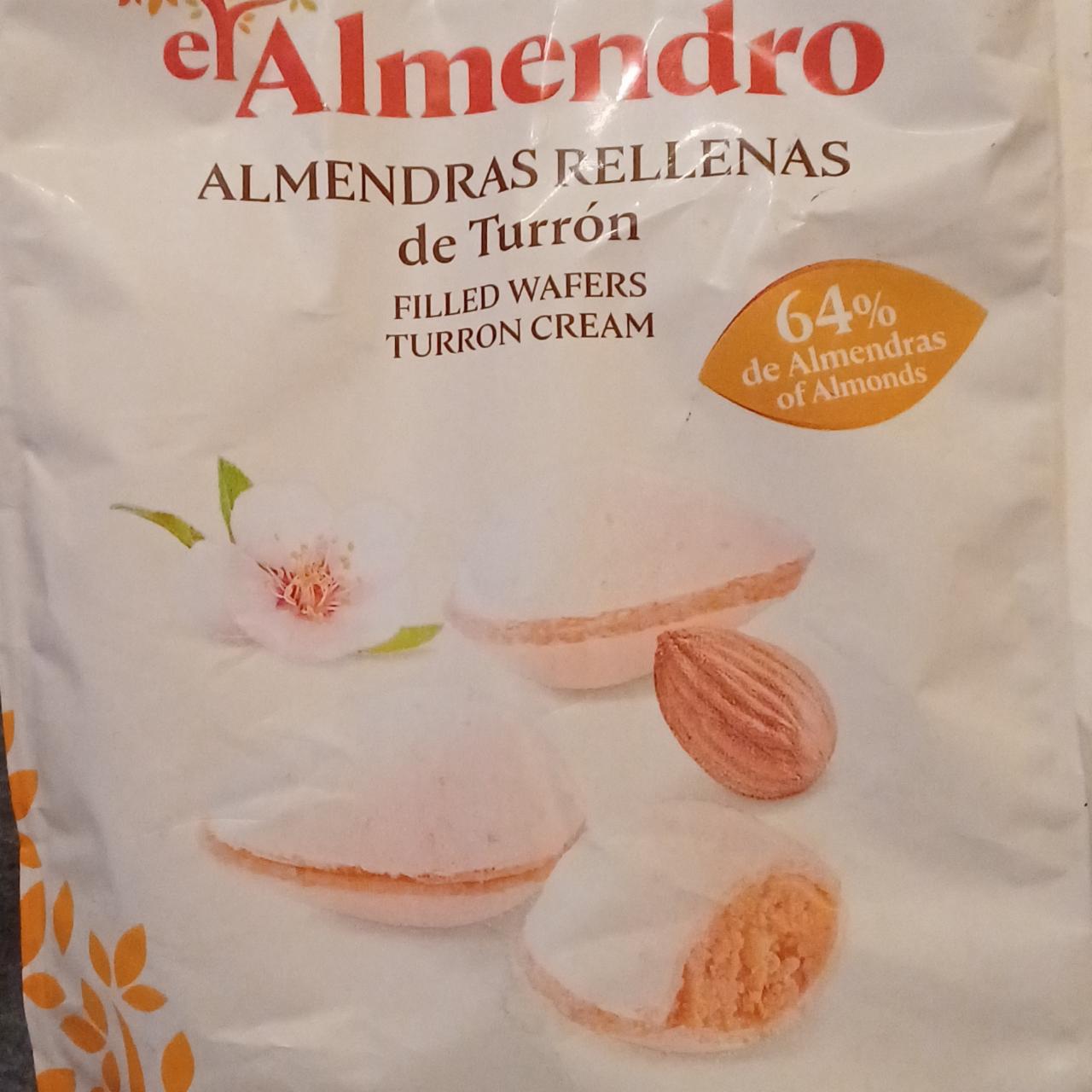 Fotografie - Almendras rellenas de turrón Almendro