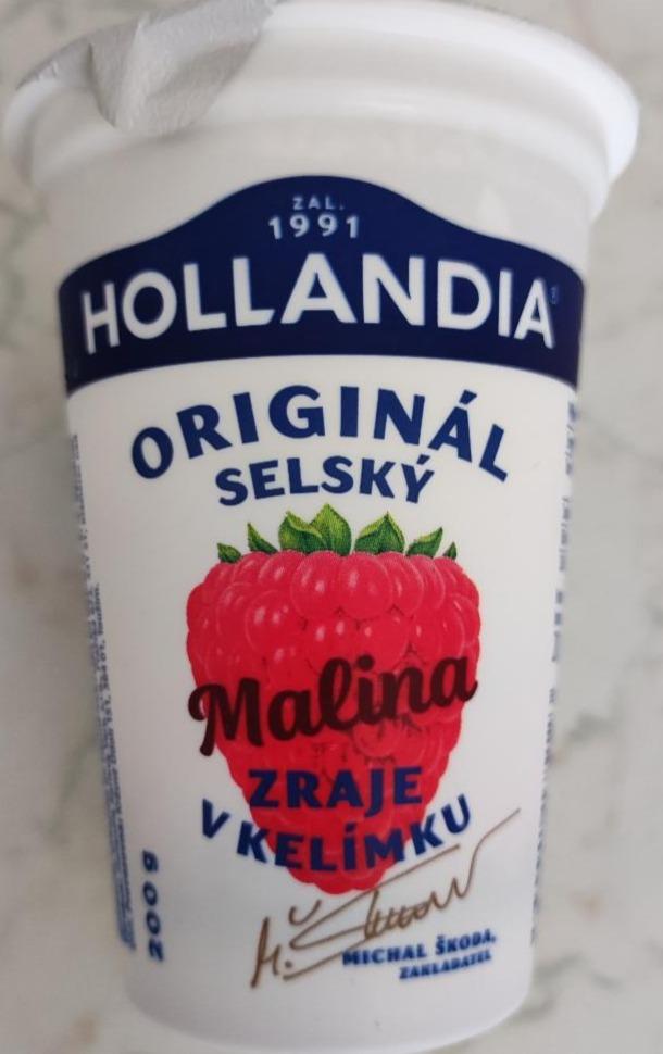 Fotografie - Selský jogurt malina Hollandia