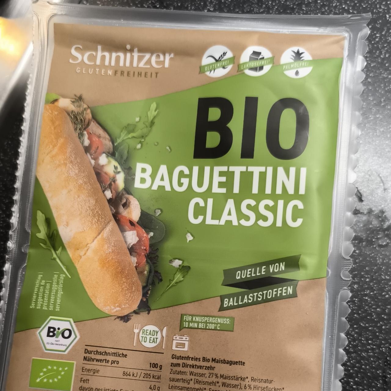 Fotografie - Bio baguettini classic Schnitzer