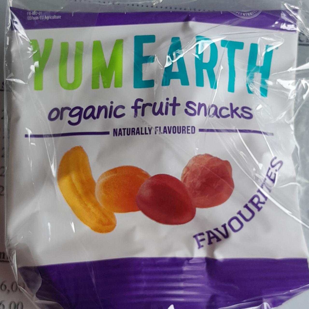 Fotografie - Organic fruit snacks YumEarth