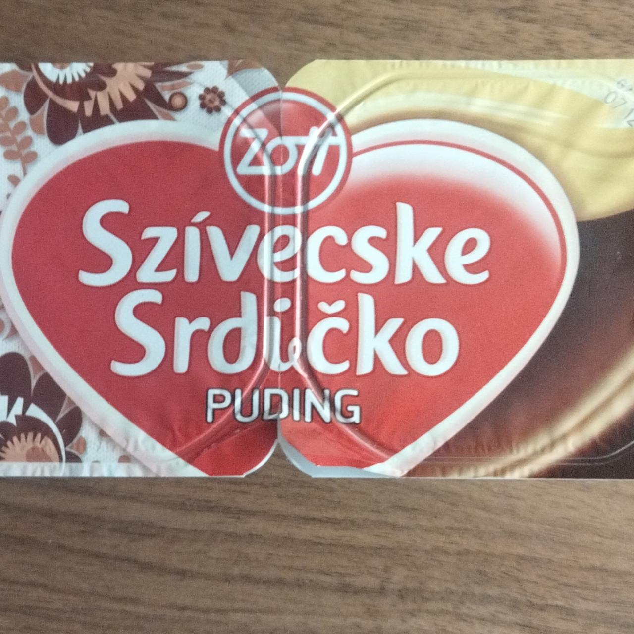 Fotografie - Szívecske srdíčko puding Zott