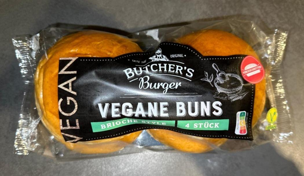 Fotografie - Vegane buns brioche style Butcher's Burger