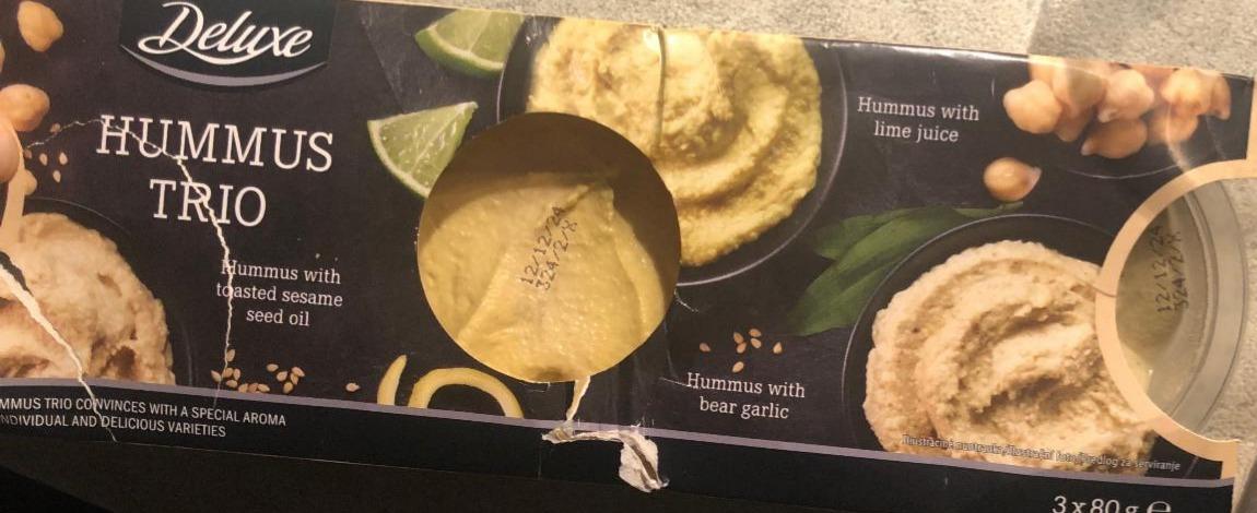 Fotografie - Hummus trio Deluxe