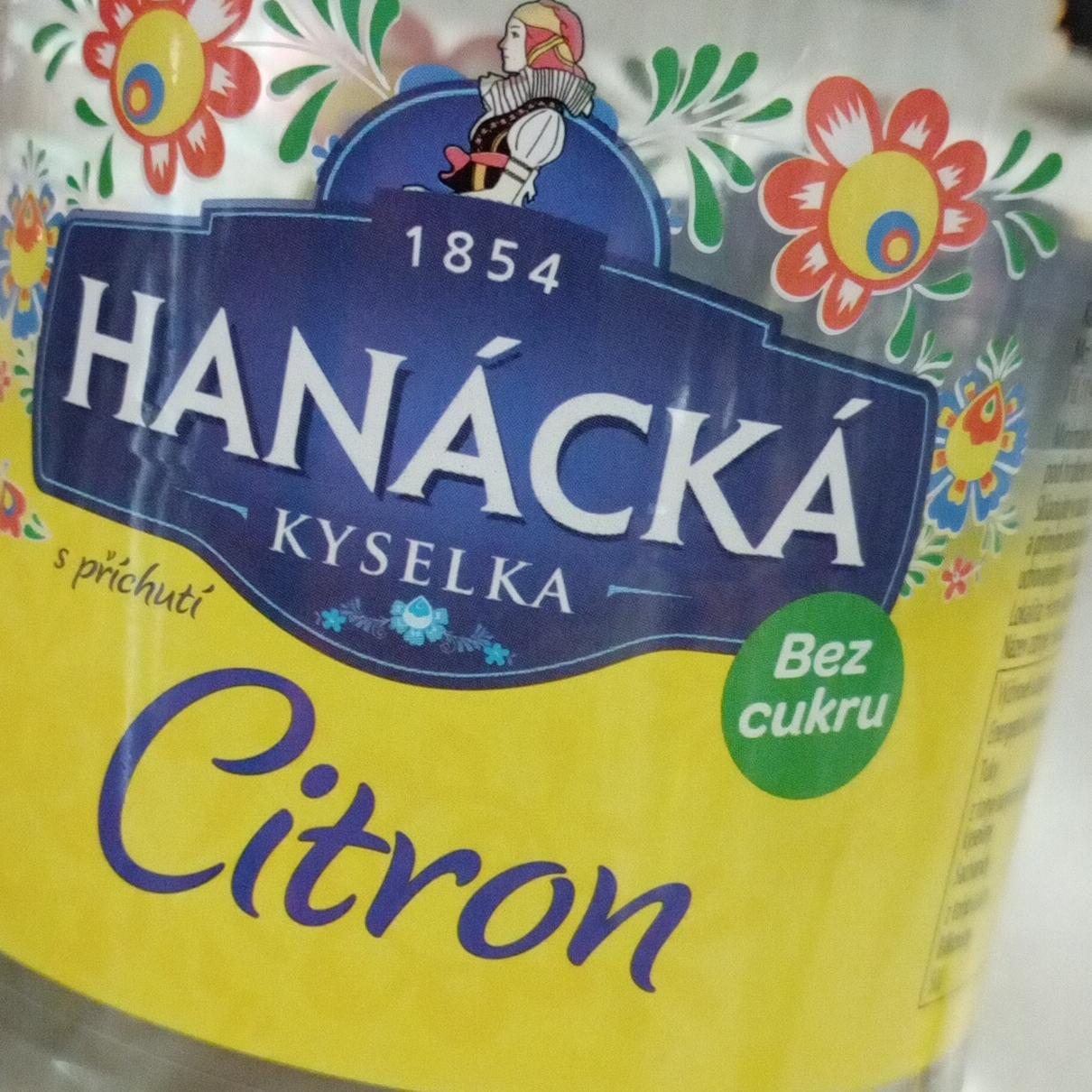 Fotografie - Hanácká kyselka citron bez cukru