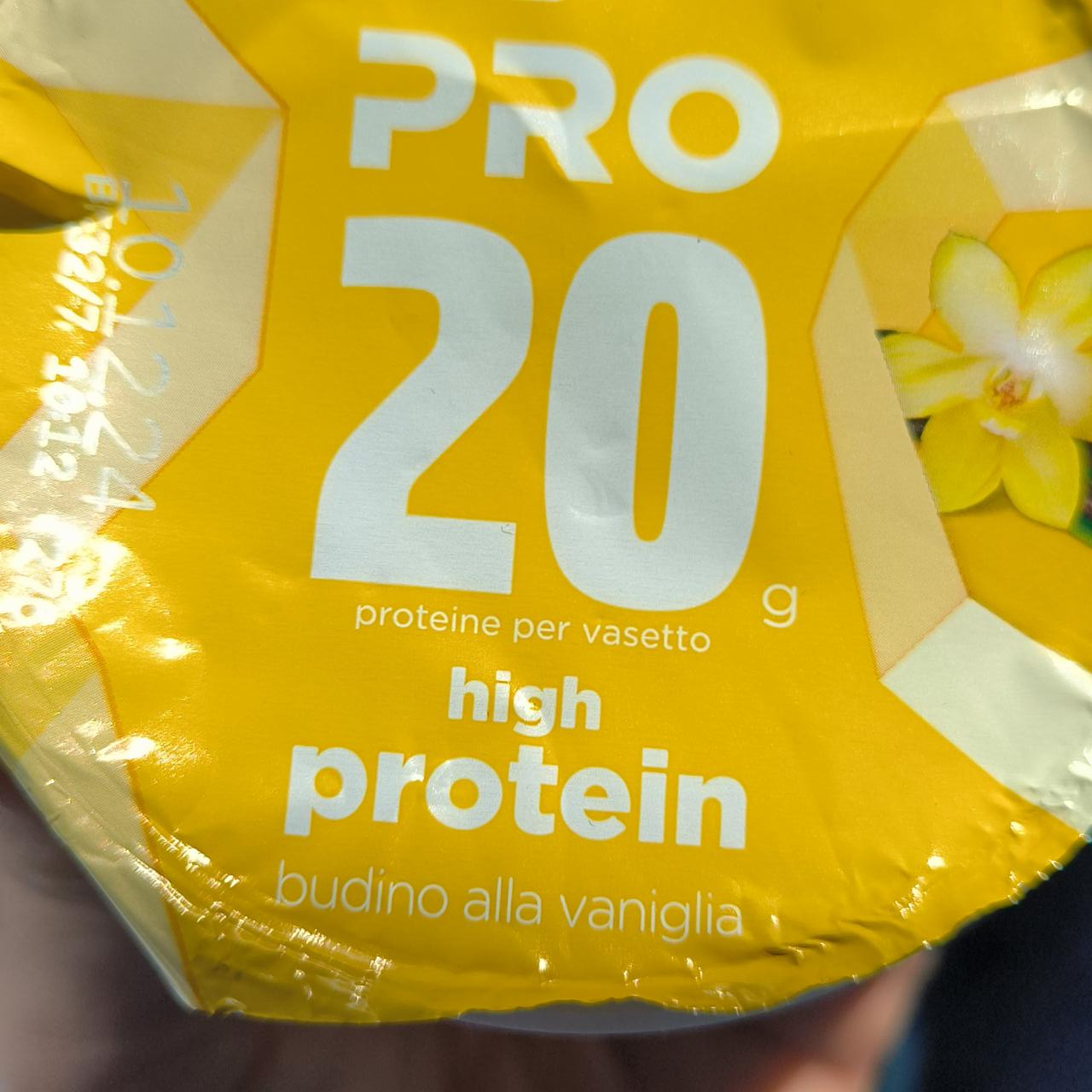 Fotografie - PRO 20g high protein budino alla vaniglia Alplì