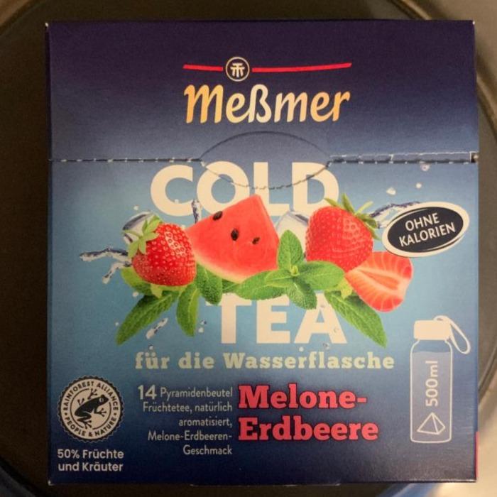 Fotografie - Cold tea melone-erdbeere Meßmer