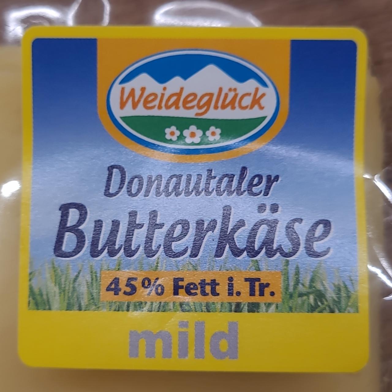 Fotografie - Donautaler butterkäse 45% mild Weideglück