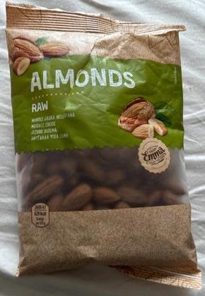 Fotografie - Almonds raw Emma Grown For Good