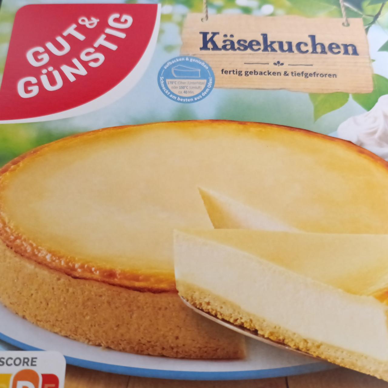 Fotografie - Käsekuchen Gut & Gunsting