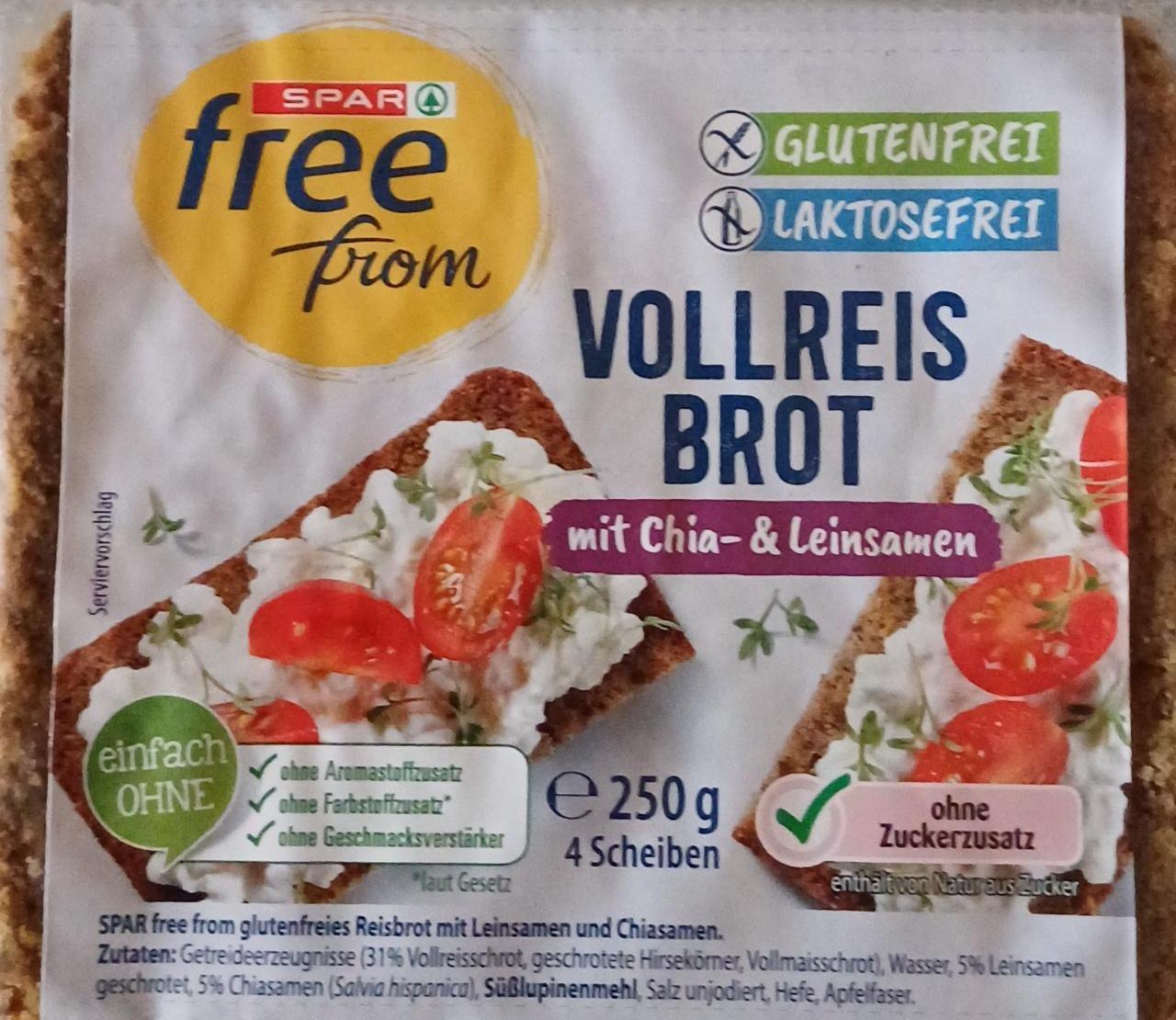 Fotografie - Vollreis brot mit chia a leinsamen