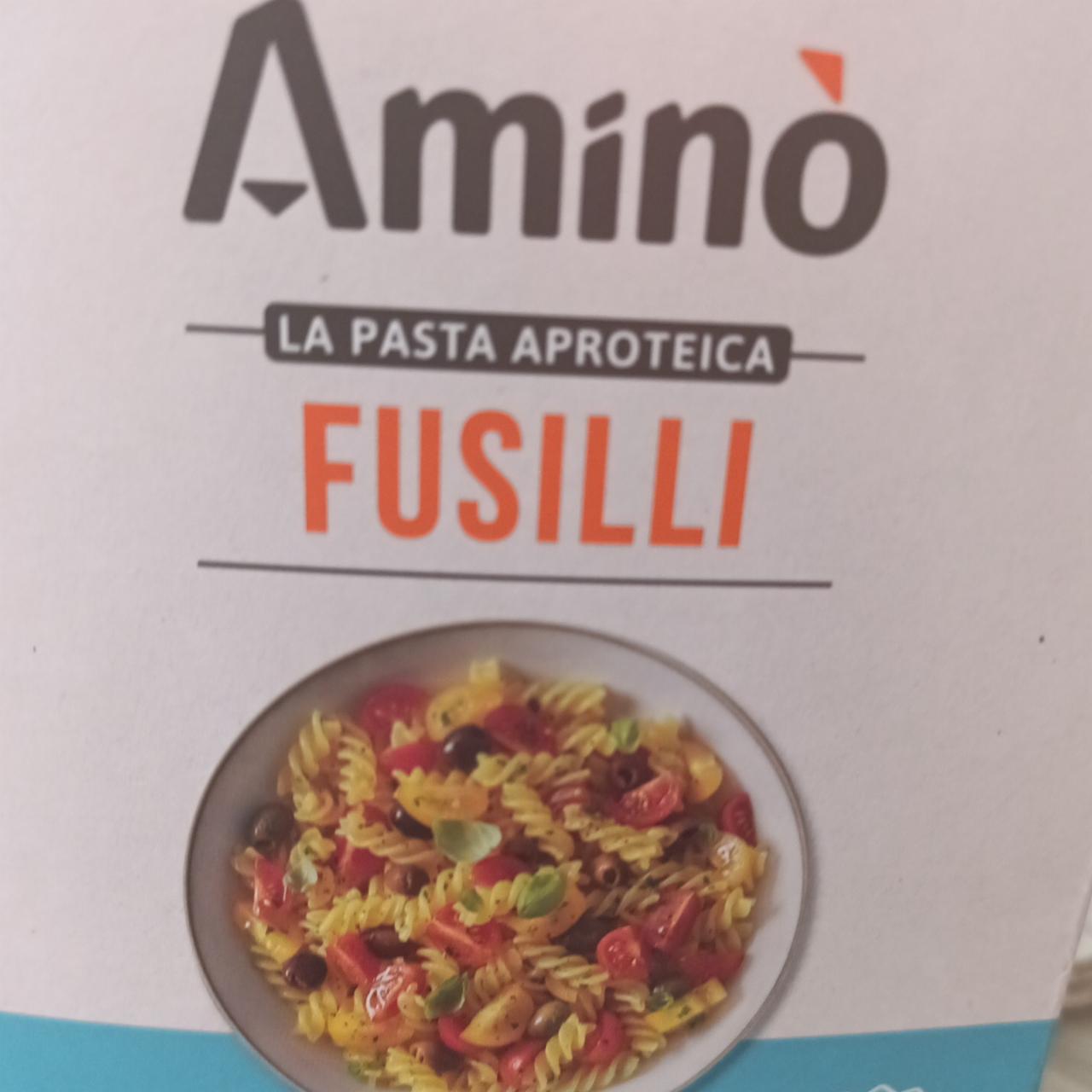 Fotografie - La pasta aproteica fusilli Amino