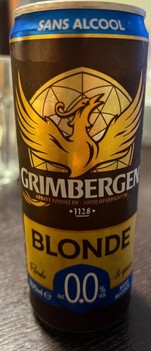 Fotografie - Blonde 0.0% Grimbergen