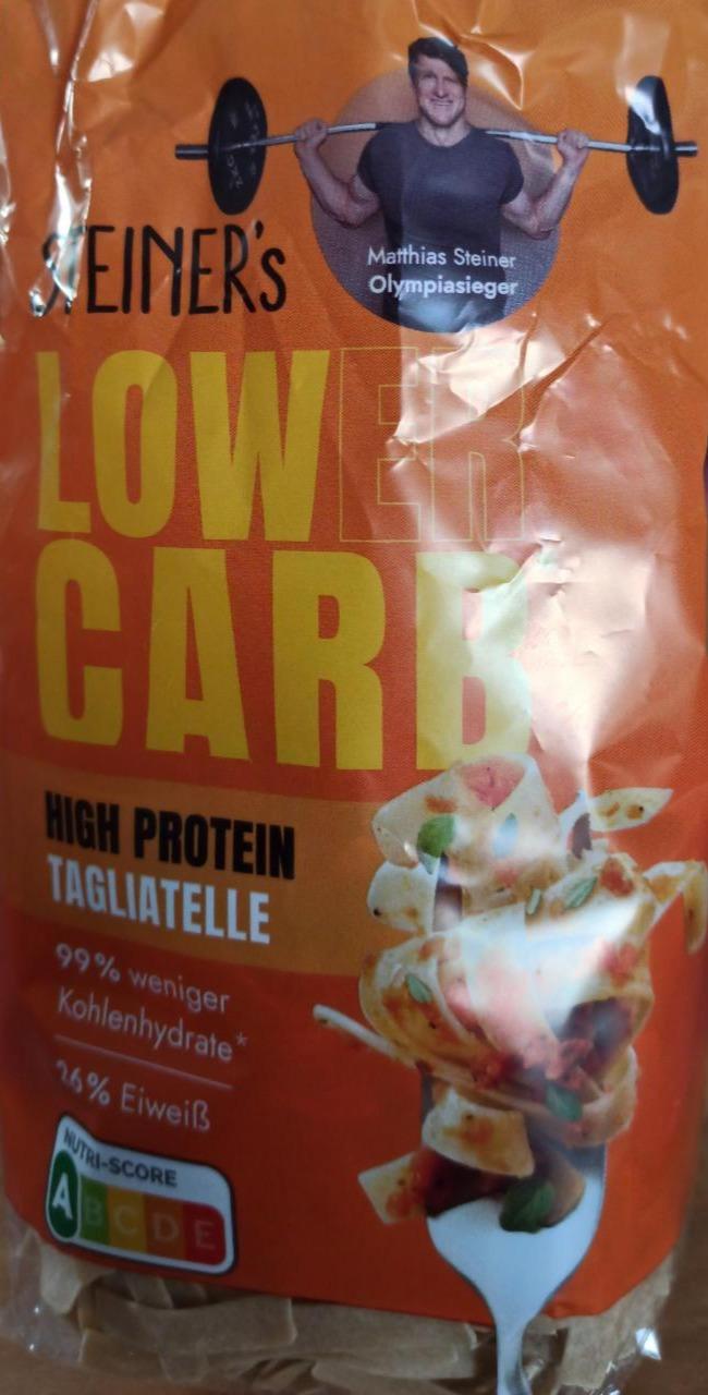 Fotografie - Lower Carb high protein Tagliatelle Steiner's
